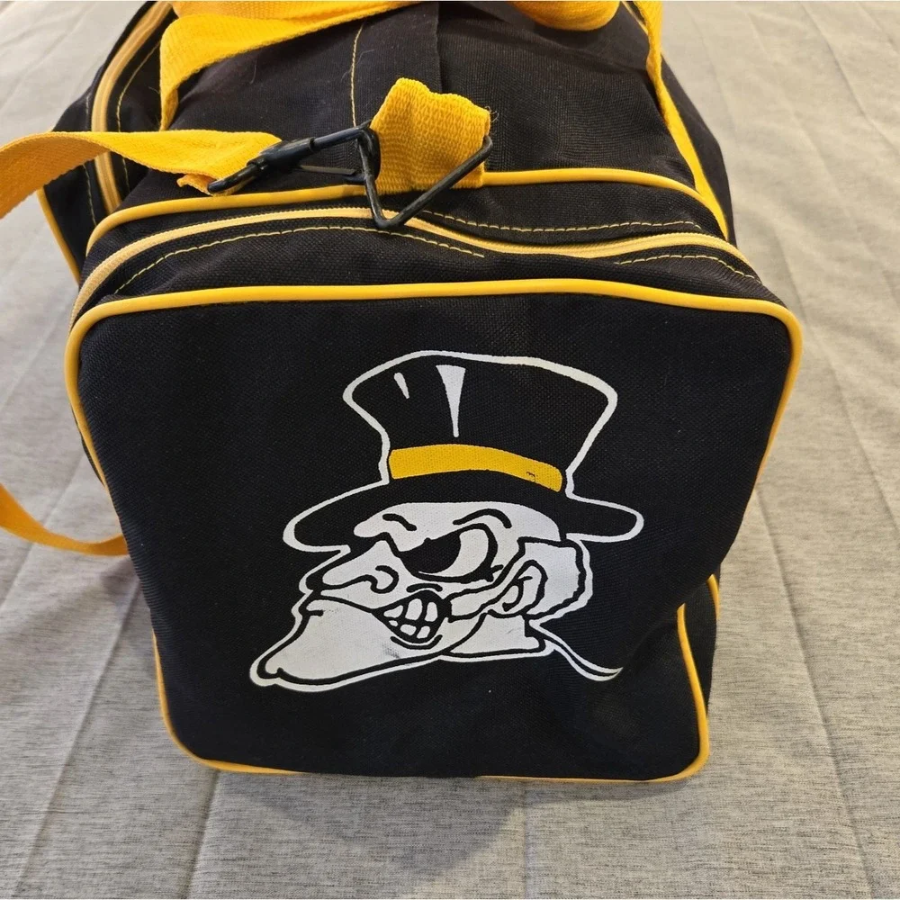 Wake Forest University Demon Deacons Canvas‎ Gym Travel Duffle Bag Student Fan